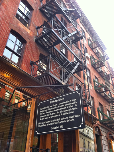 2011 Tenement Museum